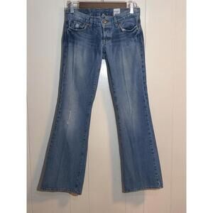 Lucky Brand Lil Jeanie Jeans Women’s Size 0/25 Made in USA  Button Fly